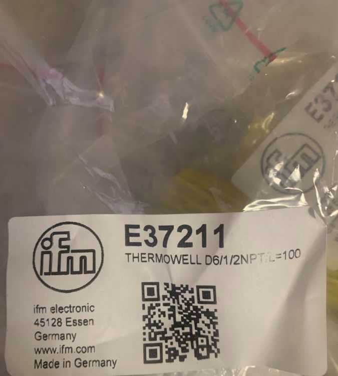 ifm 温度传感器保护管 传感器配件 原装进口 E37211